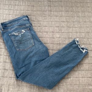 American Eagle jegging next level stretch.